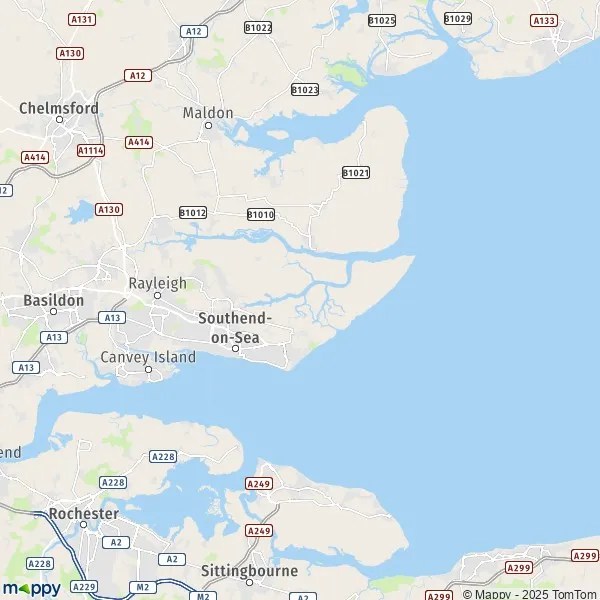 Map Great Wakering map of Great Wakering (SS3 0) and practical information